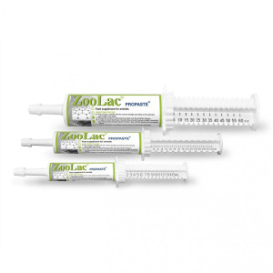 Zoolac Propaste Probiotica voor hond, kat, konijn en paard 3 x 60 ml