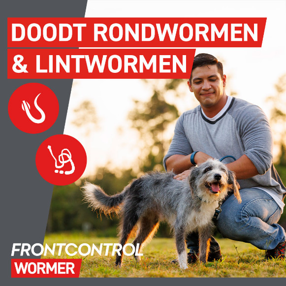 Frontcontrol Wormer ontwormingstablet hond XL (35+ kg)