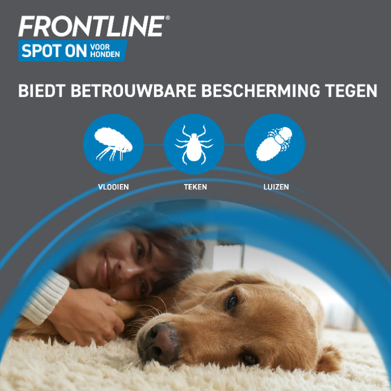 Frontline Spot-on hond M / 10-20 kg
