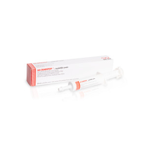 AA Diarstop voedingssupplement hond en kat (pasta) 2 x 15 ml (kleine hond en katten) afbeelding