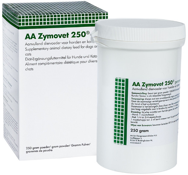 AA Zymovet 250 voedingssupplement hond en kat