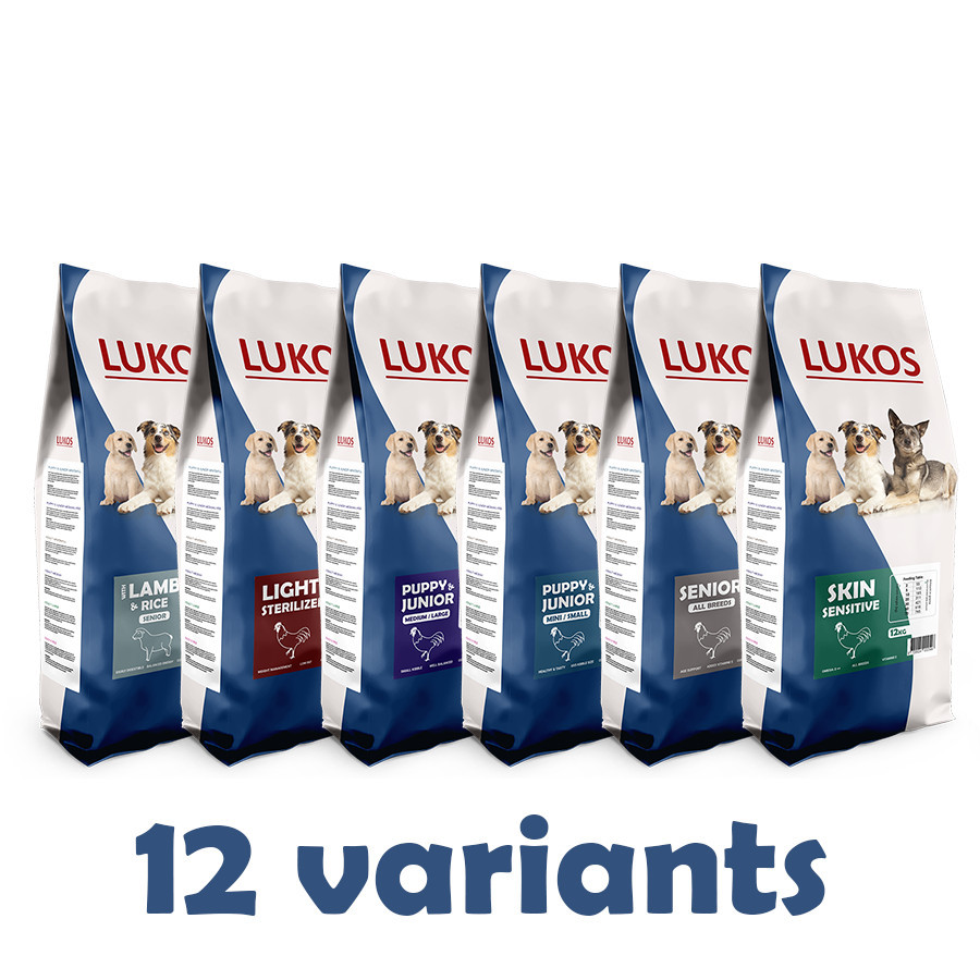 Lukos Premium hondenvoer probeerverpakkingen