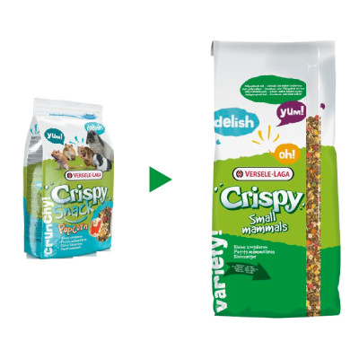 Versele-Laga Crispy voor konijnen en knaagdieren