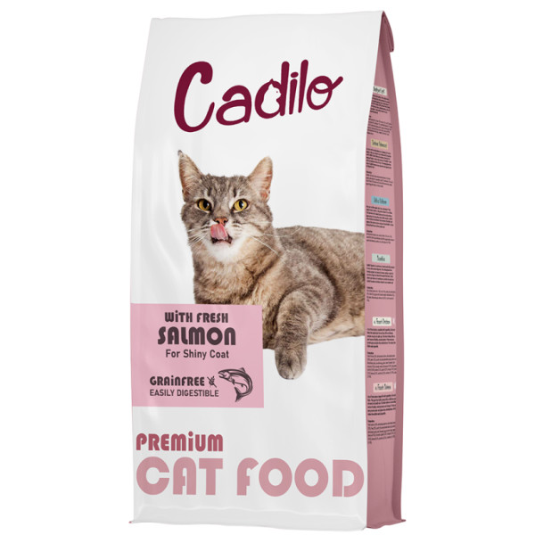 Cadilo Cadilo Adult Grain Free w/Fresh Salmon - premium kattenvoer 2 x 7 kg
