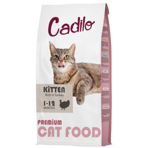 Cadilo Kitten Junior - premium kattenvoer 8 kg + 2 kg gratis afbeelding