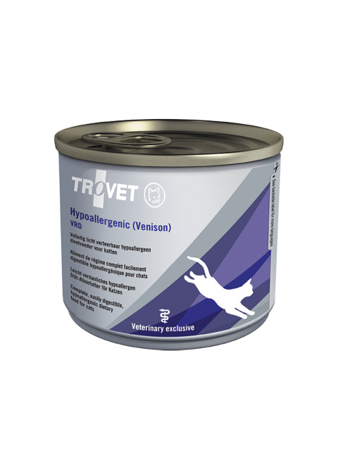 Trovet Hypoallergenic VRD met hert natvoer kat