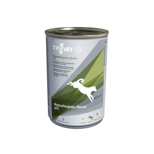 Trovet Trovet Hypoallergenic HPD met paard natvoer hond 6 x 400 g