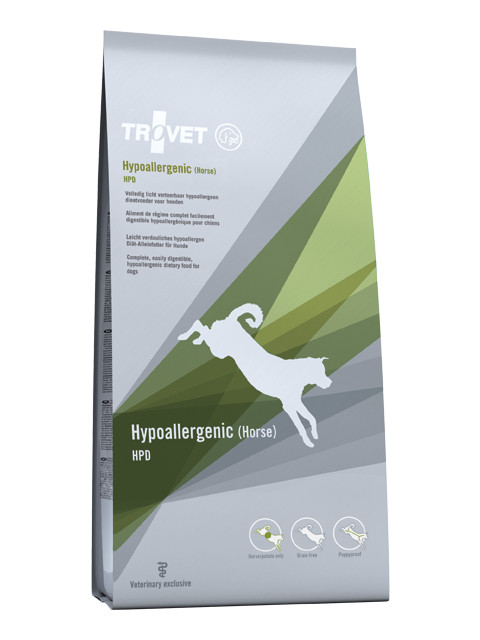 Trovet Hypoallergenic HPD met paard hondenvoer