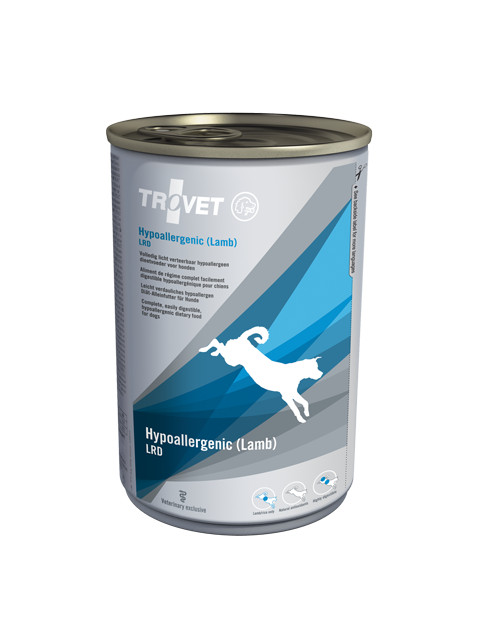 Trovet Hypoallergenic LRD met lam natvoer hond