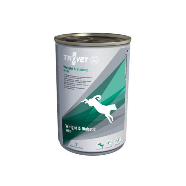Trovet Trovet Weight & Diabetic WRD natvoer hond 6 x 400 g