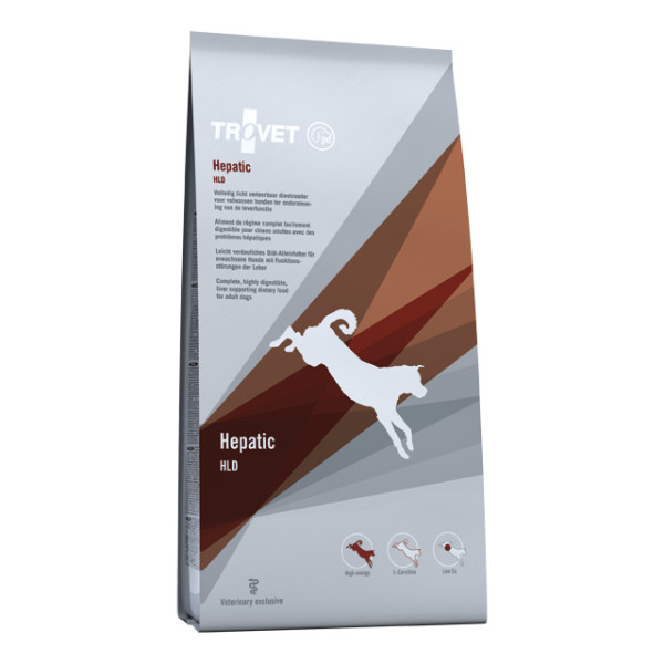Trovet Trovet Hepatic HLD hondenvoer 12,5 kg