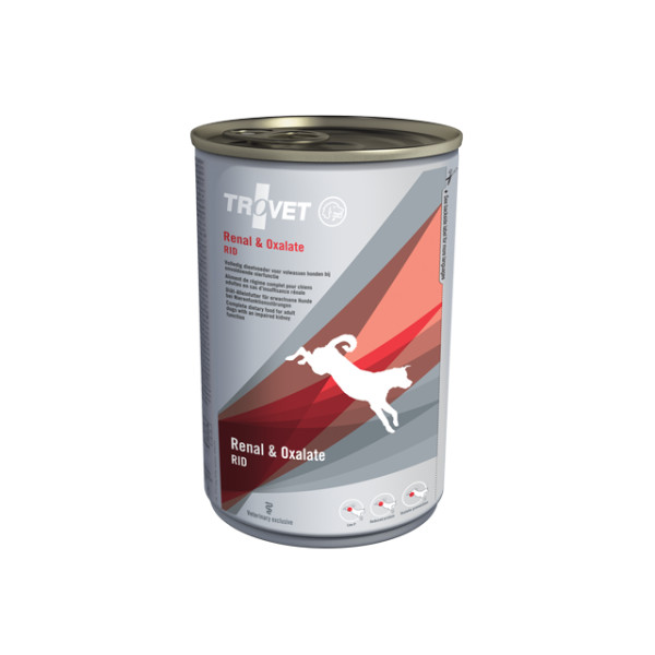 Trovet Trovet Renal & Oxalate RID natvoer hond 6 x 400 g