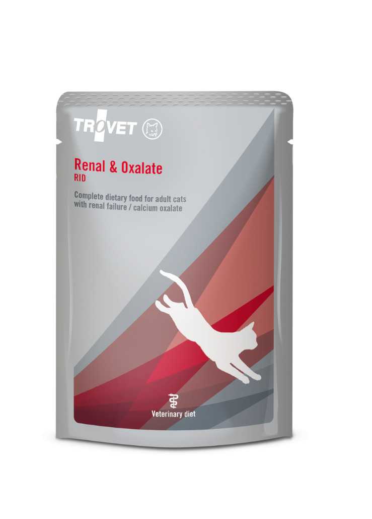 Trovet Renal & Oxalate RID met kip natvoer kat zakjes