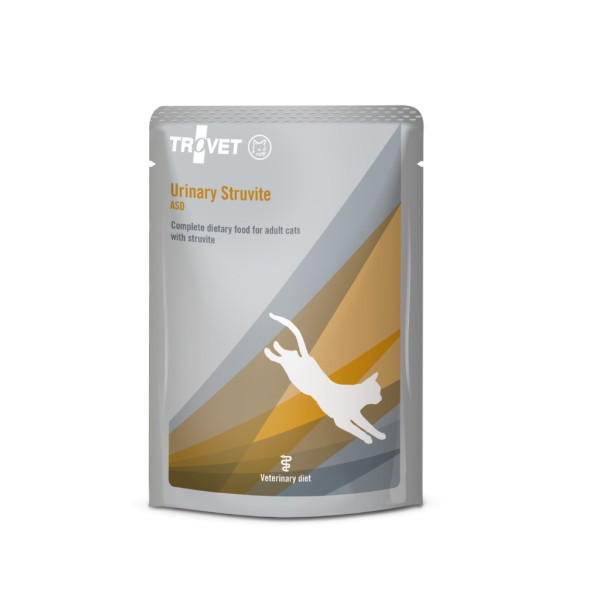 Trovet Trovet Urinary Struvite ASD met kip natvoer kat zakjes 12 x 85 g