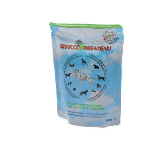 Farm Food Fresh Menu runderpens met hart natvoer hond (zakjes 300 g) 10 x 300 gr afbeelding