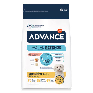 Advance Mini Sensitive met zalm hondenvoer 7 kg afbeelding