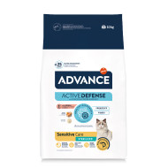 Advance Sterilized Sensitive High Protein met zalm kattenvoer 10 kg