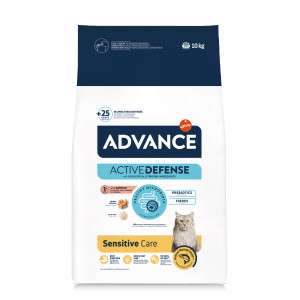 Advance Adult Sensitive High Protein met zalm kattenvoer 10 kg afbeelding