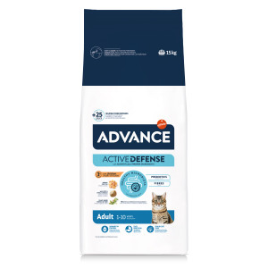 Advance Adult High Protein met kip en rijst kattenvoer 2 x 15 kg afbeelding