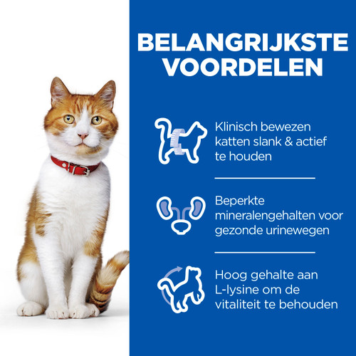 Hill's Adult Sterilised Cat met eend kattenvoer