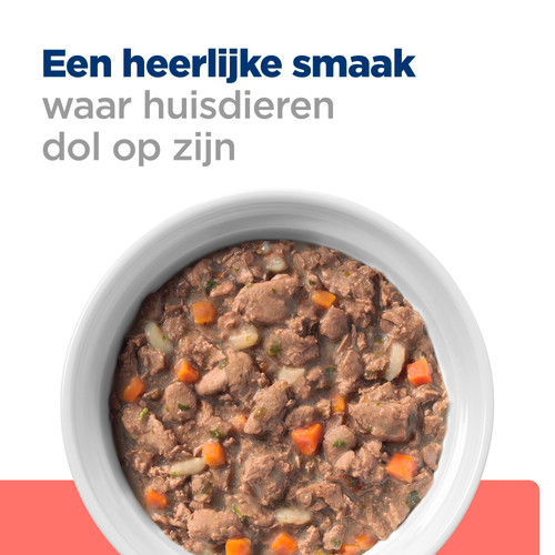 Hill's Prescription Diet On-Care stoofpotje voor kat met kip & groenten blik
