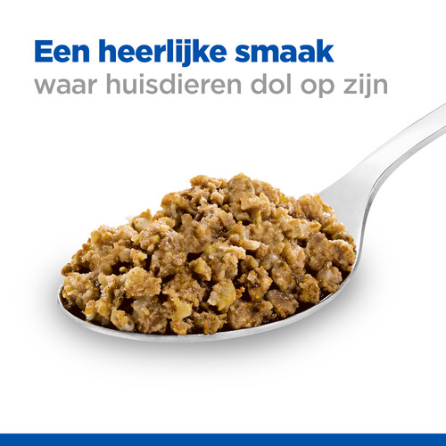 Hill's Puppy nat hondenvoer met rund blik