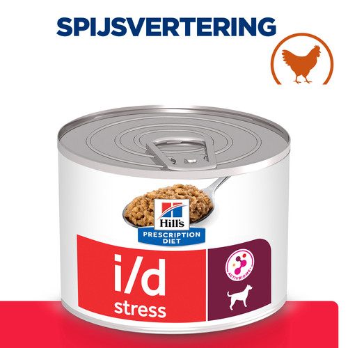 Hill's Prescription Diet I/d Stress Digestive Care nat hondenvoer blik