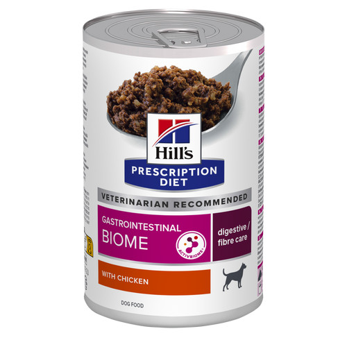 Hill's Prescription Diet Gastrointestinal Biome Digestive Care nat hondenvoer met kip blik