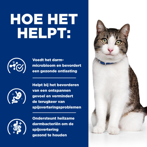 Hill's Prescription Diet Gastrointestinal Biome Stress kattenvoer
