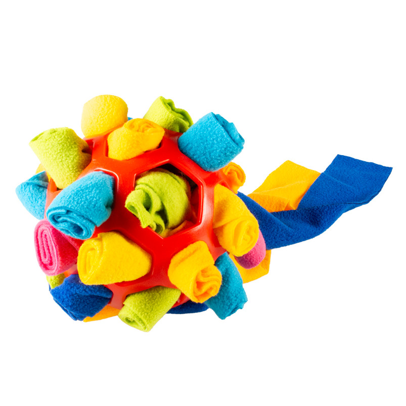 Snuffel & snackbal multicolor hondenspeelgoed