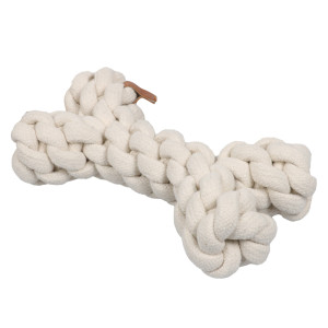Dente flostouw voor de hond Beige 19 cm