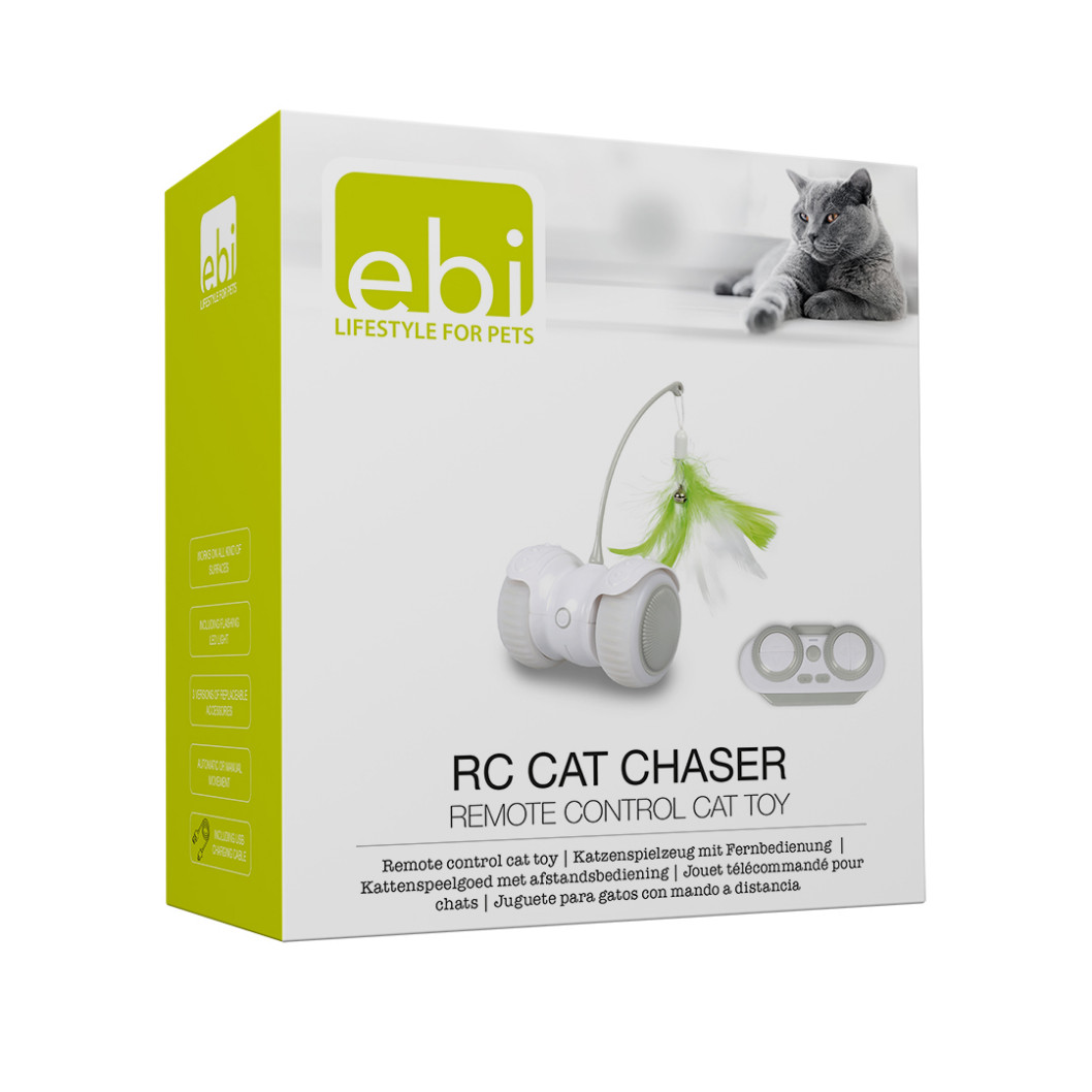 RC cat chaser bestuurbaar kattenspeelgoed