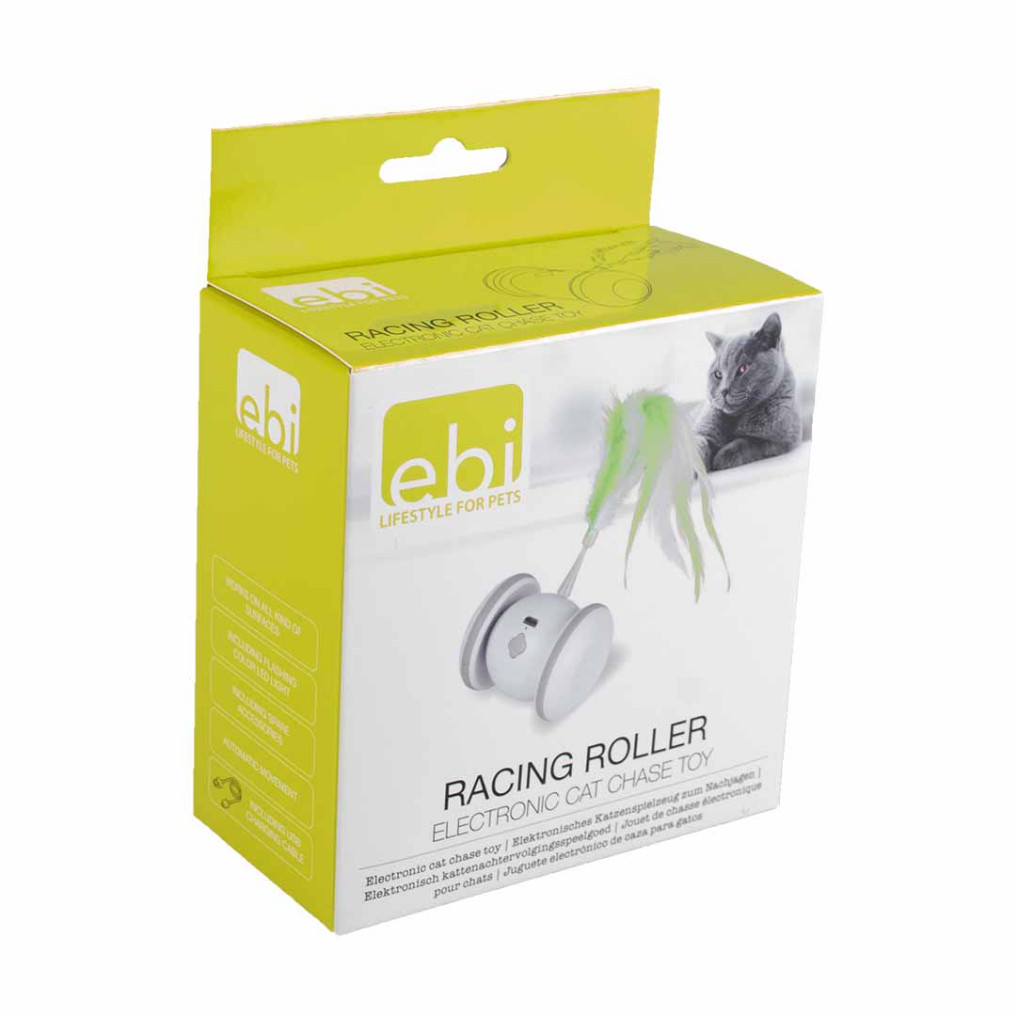 Racing roller kattenspeelgoed