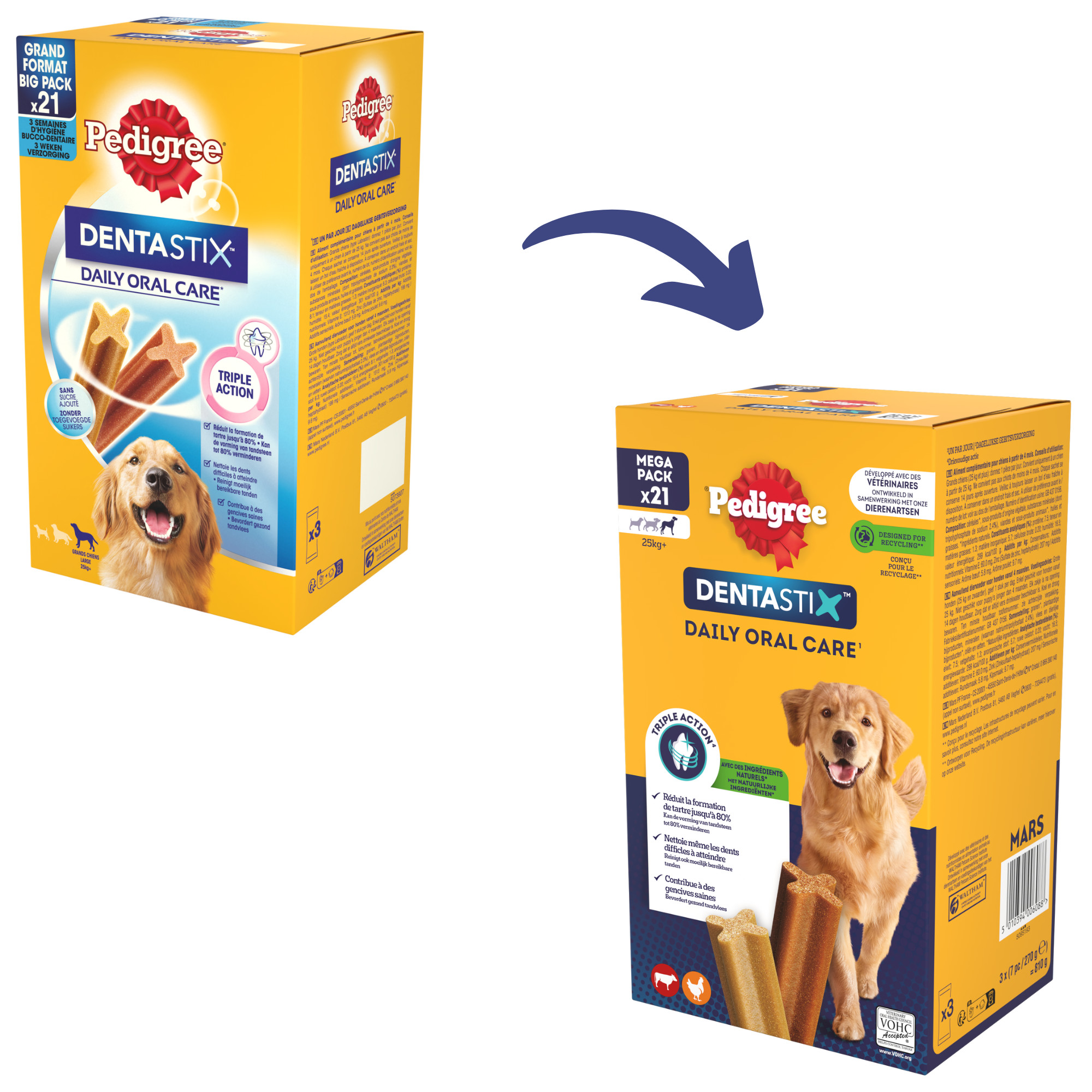 Pedigree Dentastix Large hondensnack vanaf 25 kg