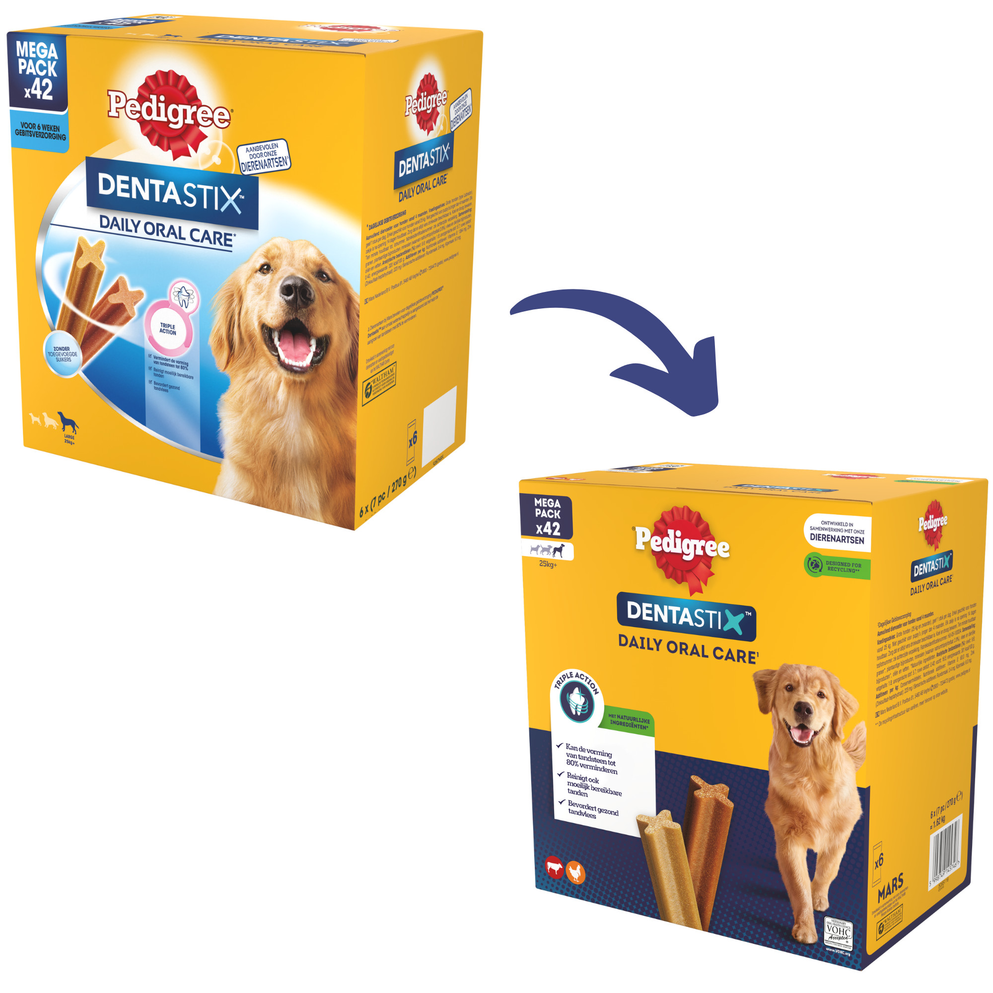 Pedigree Dentastix Large hondensnack vanaf 25 kg