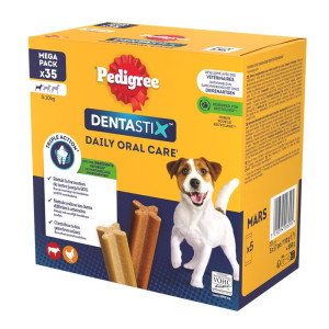 Pedigree Dentastix Mini hondensnack 5 tot 10 kg 2 x 70 stuks afbeelding