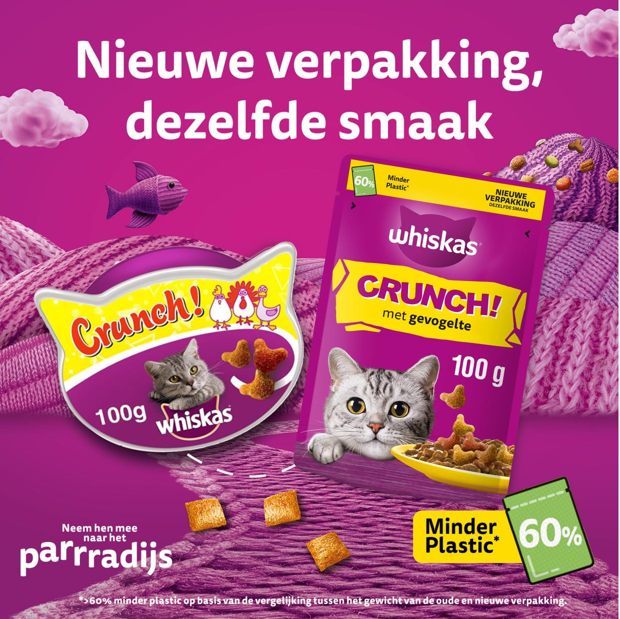 Whiskas Crunch kattensnacks