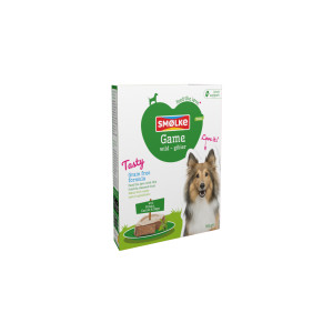 Smølke Tasty Game vers gestoomd wild nat hondenvoer 2 x (10 x 395 g) afbeelding