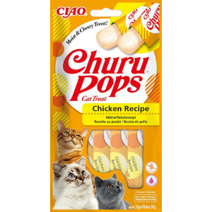 Inaba Ciao Churu Pops kip kattensnack 24 x 15 g
