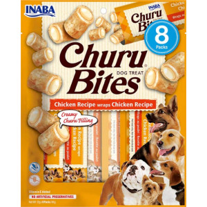 Inaba Churu Bites kip hondensnack 64 x 12 g