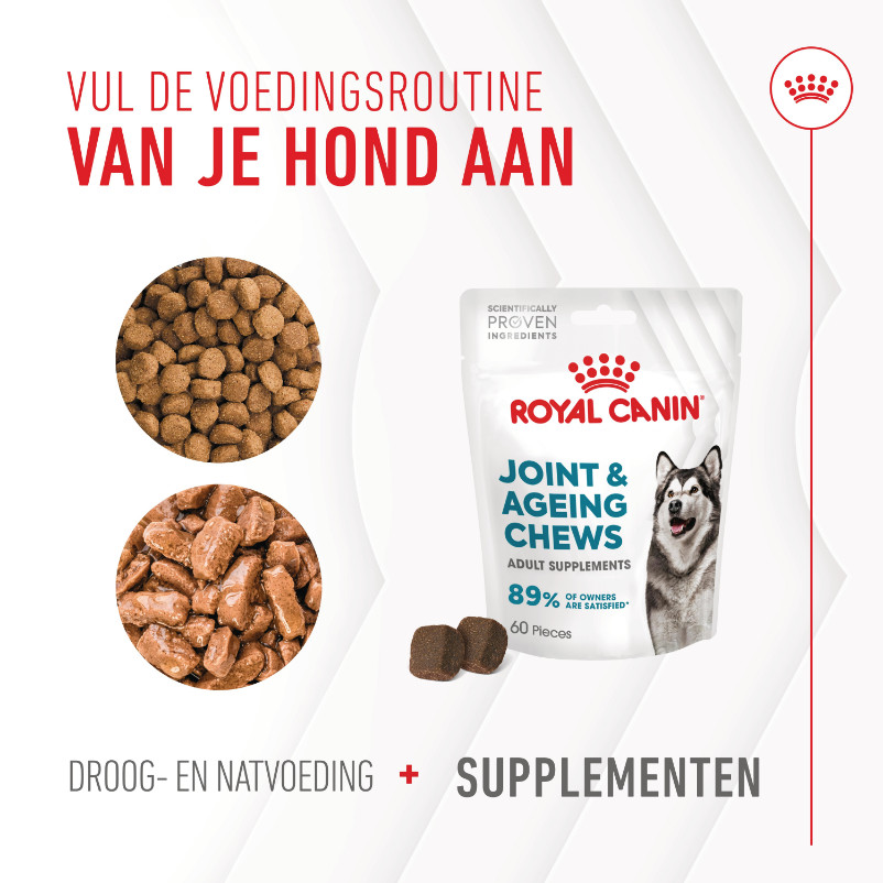 Royal Canin Joint & Ageing Chews voedingssupplement hond