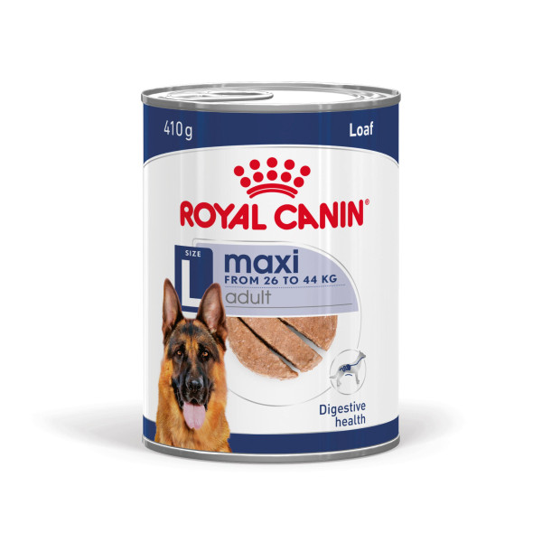 Royal Canin Royal Canin Maxi Adult natvoer hond (paté) 2 trays (24 x 410 g)
