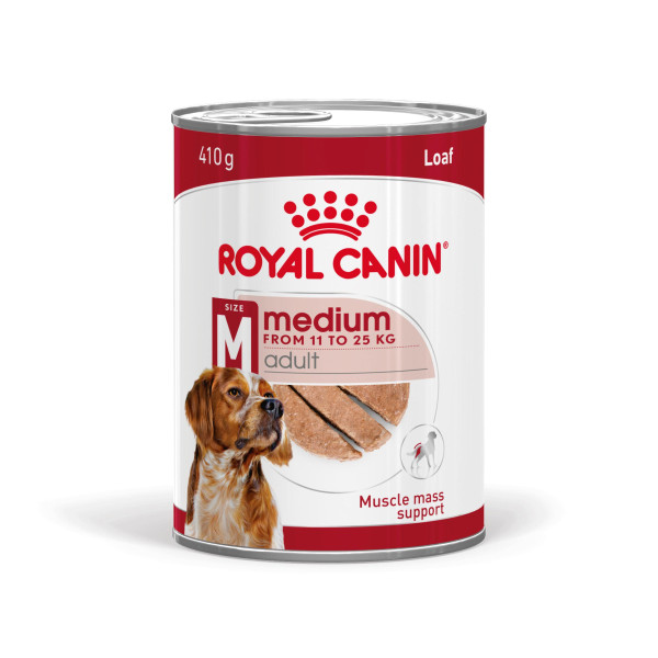 Royal Canin Royal Canin Medium Adult natvoer hond (paté) 2 trays (24 x 410 g)