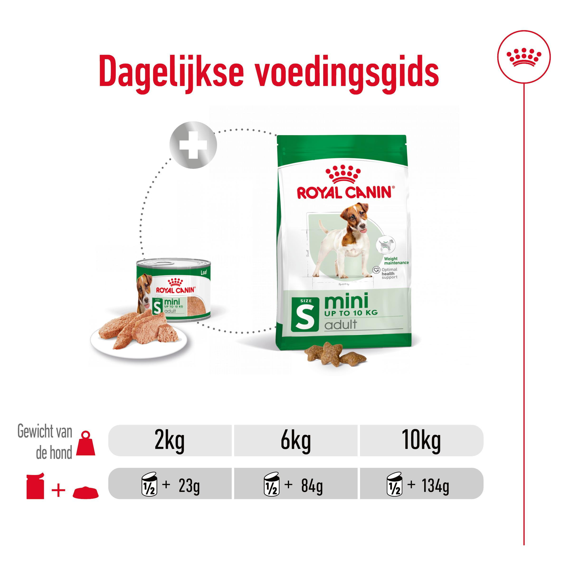 Royal Canin Mini Adult Loaf natvoer hond