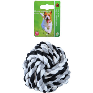 Boon Touwbal geknoopt katoen hondenspeelgoed (10 cm) Camouflage