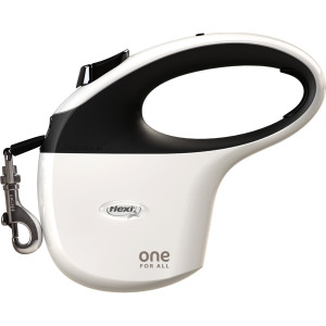 Flexi One for All Tape rollijn 5 meter Zwart/Wit
