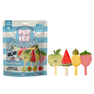Pup Ice Fruity Lollies S variatiepak hondenijsjes