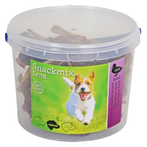 Snackmix 100% eend hondensnacks (500 g) Per verpakking