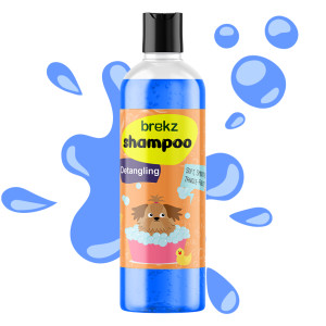 Afbeelding Brekz anti-klit hondenshampoo 2 x 500 ml door Brekz.nl