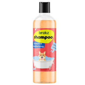 Brekz Sensitive moisturizing hondenshampoo 2 x 500 ml afbeelding